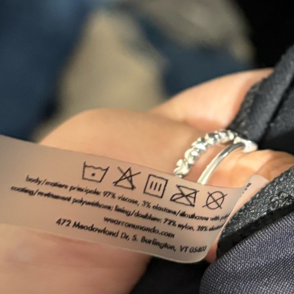 commando Faux Leather Wide Leg Trousers - Picture 5 of 5